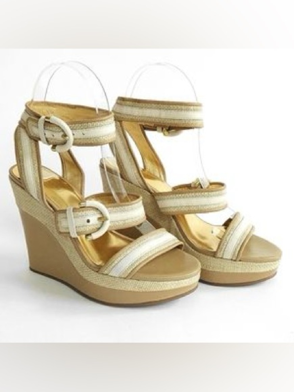 Coach Maralee Wedge Platform Sandal Size 7